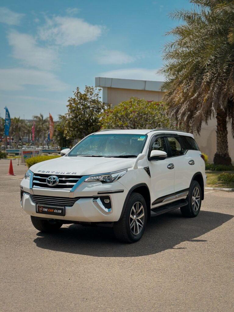 Step Up to Luxury: Explore the Toyota Fortuner at The Car Club