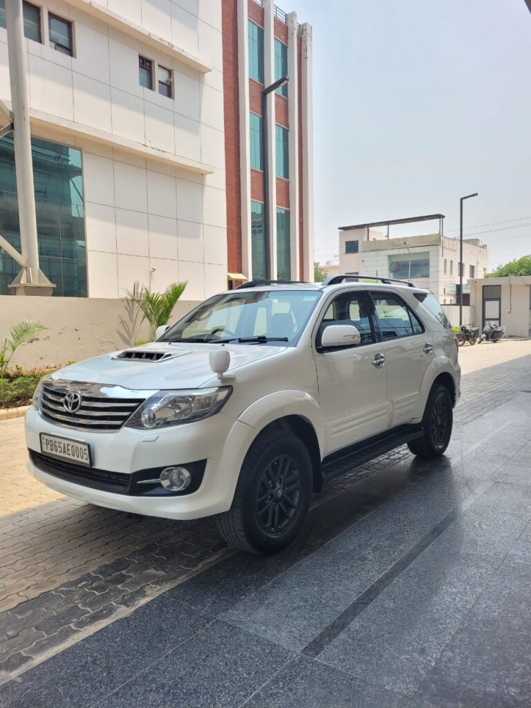 Step into Excellence with the Toyota Fortuner 4x4